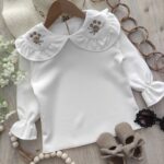 شومیز مجلسی دخترانه گلها