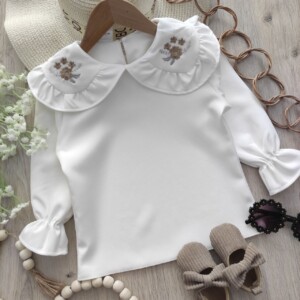 شومیز مجلسی دخترانه گلها