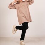 مانتو دخترانه ارغوان