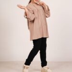 مانتو دخترانه ارغوان