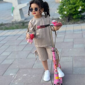 تیشرت شلوارک نواردوزی