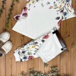 تیشرت شلوارگل