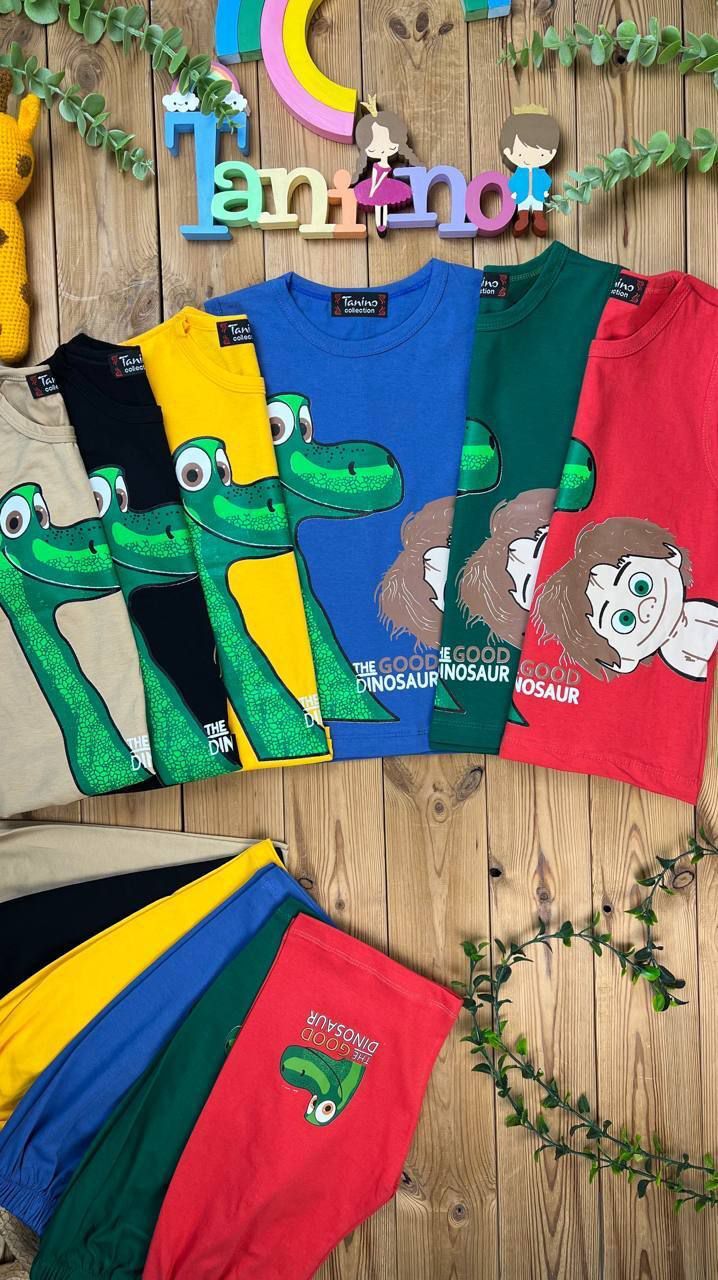 تاپ شلوارک دایناسور