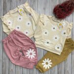 بلوز شلوار کبریتی بابونه