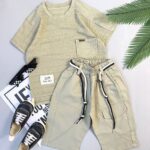 تیشرت مراکشی با شلوارک کتان