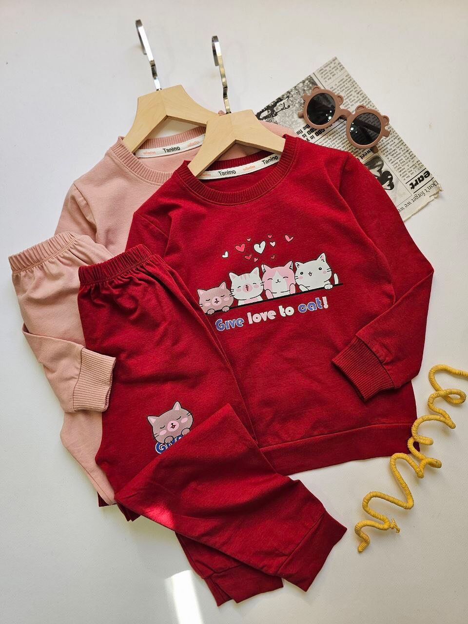 بلوز شلوار گربه مهربون 1