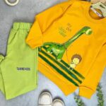 ست دایناسور وپسرک