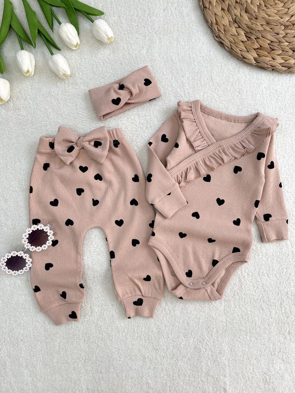 بادی شلوار قلبی