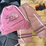 بلوز شلوار گل برجسته