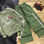 بلوز شلوار گل برجسته