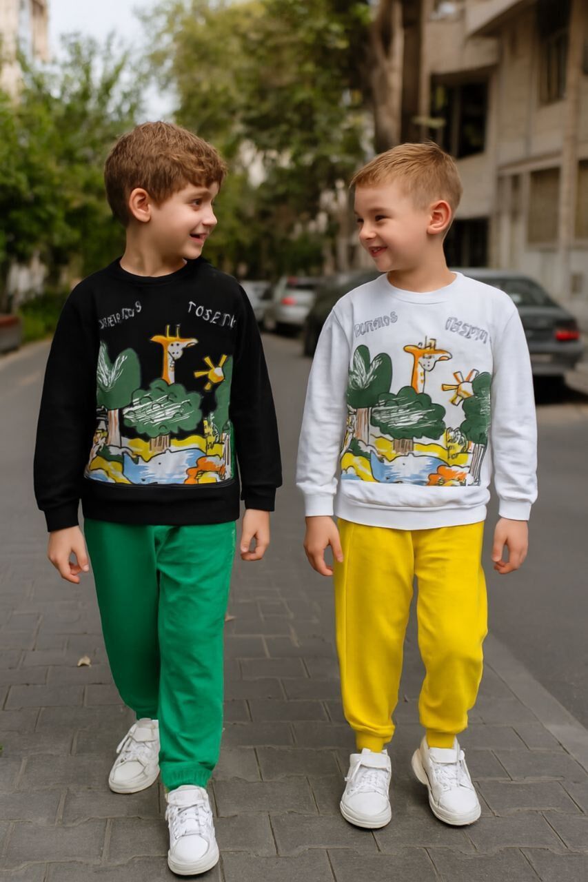 بلوز شلوار حیوانات