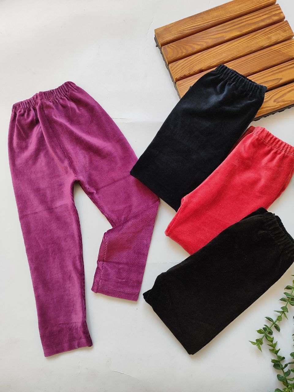 شلوار مخمل کبریتی