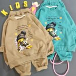 بلوز شلوار آستین چین