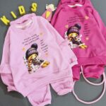 بلوز شلوار آستین چین