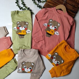 بلوز شلوار خرس تمیز