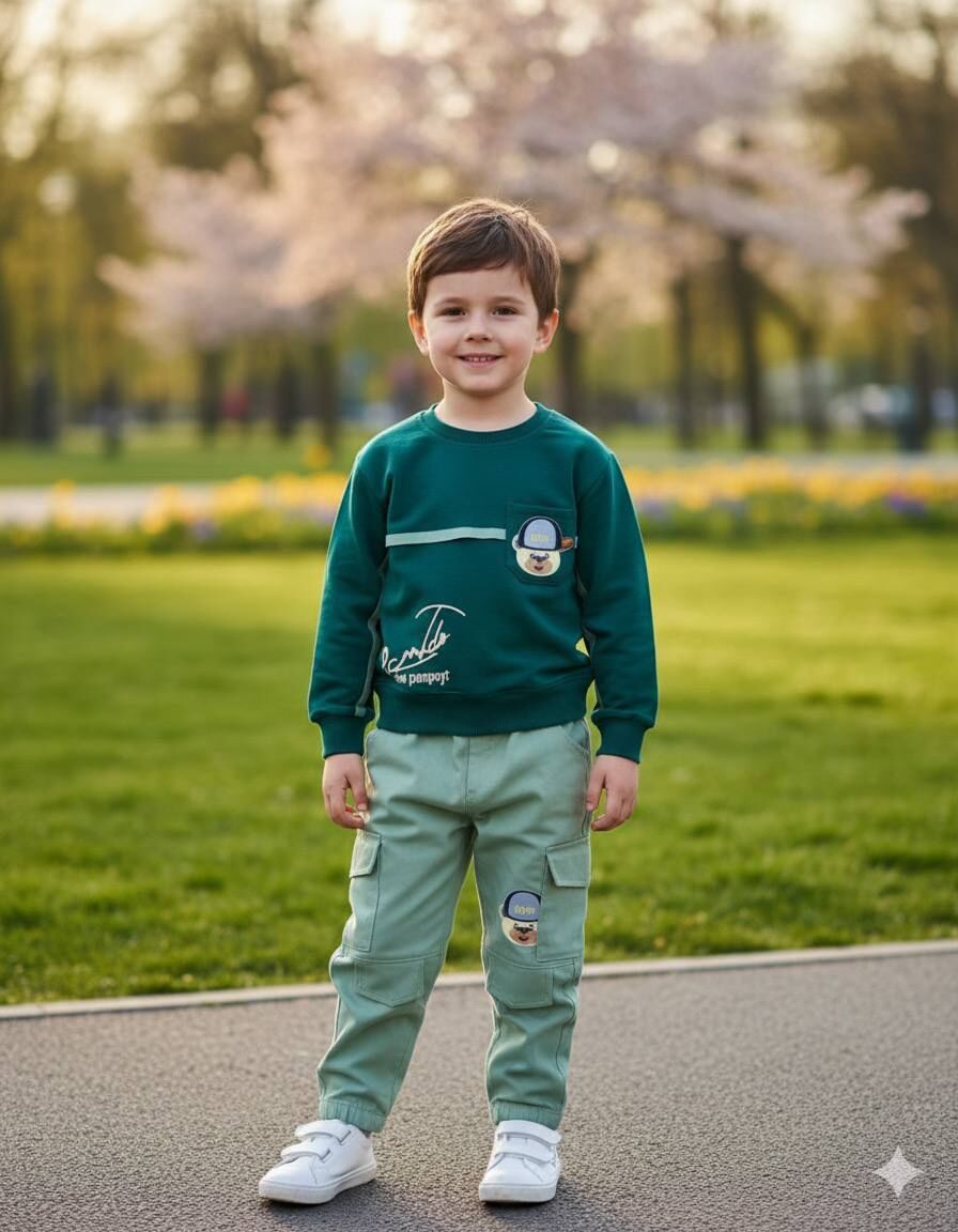 تدی کلاه دار سبز