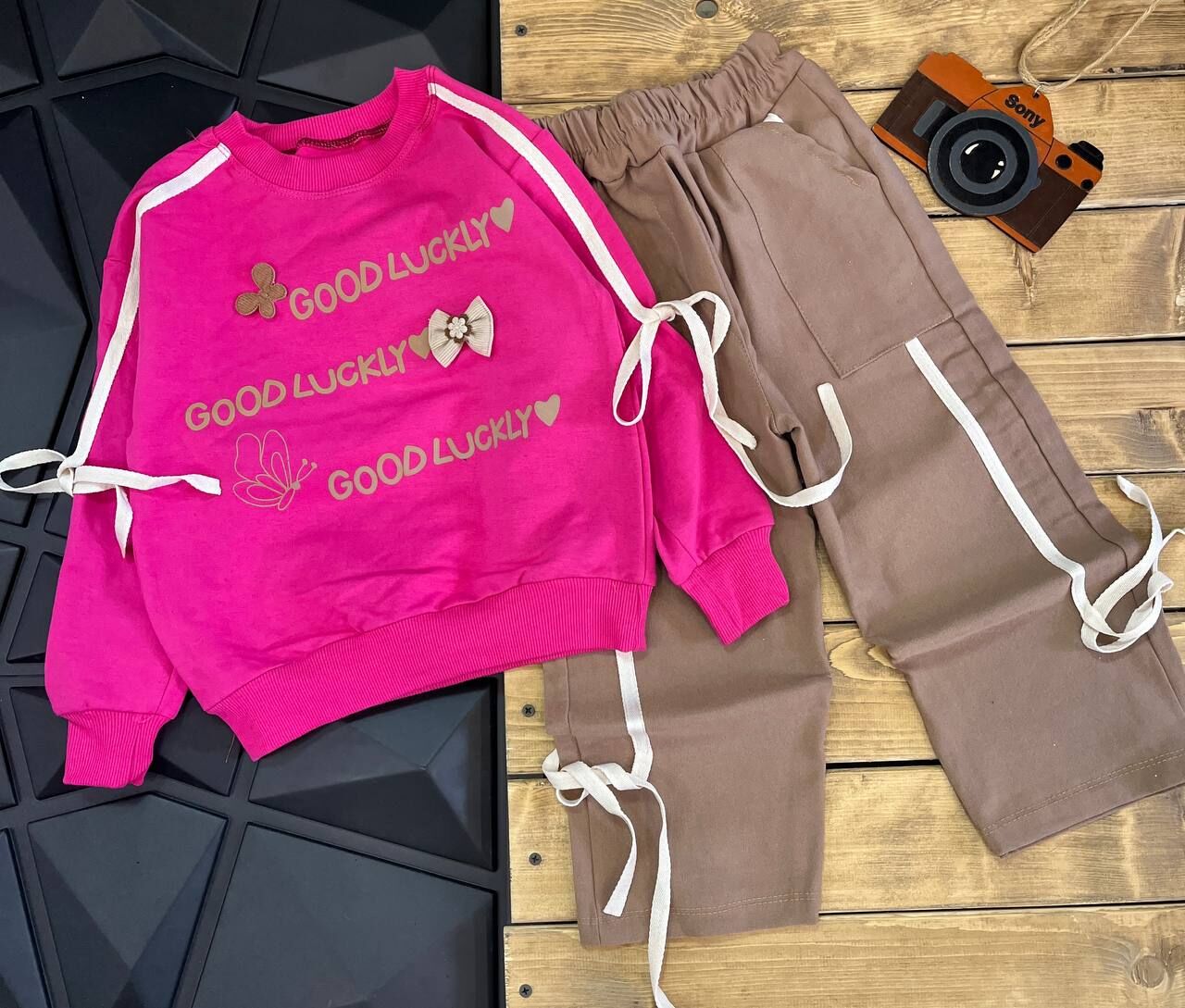 ست دخترانه پاپیون