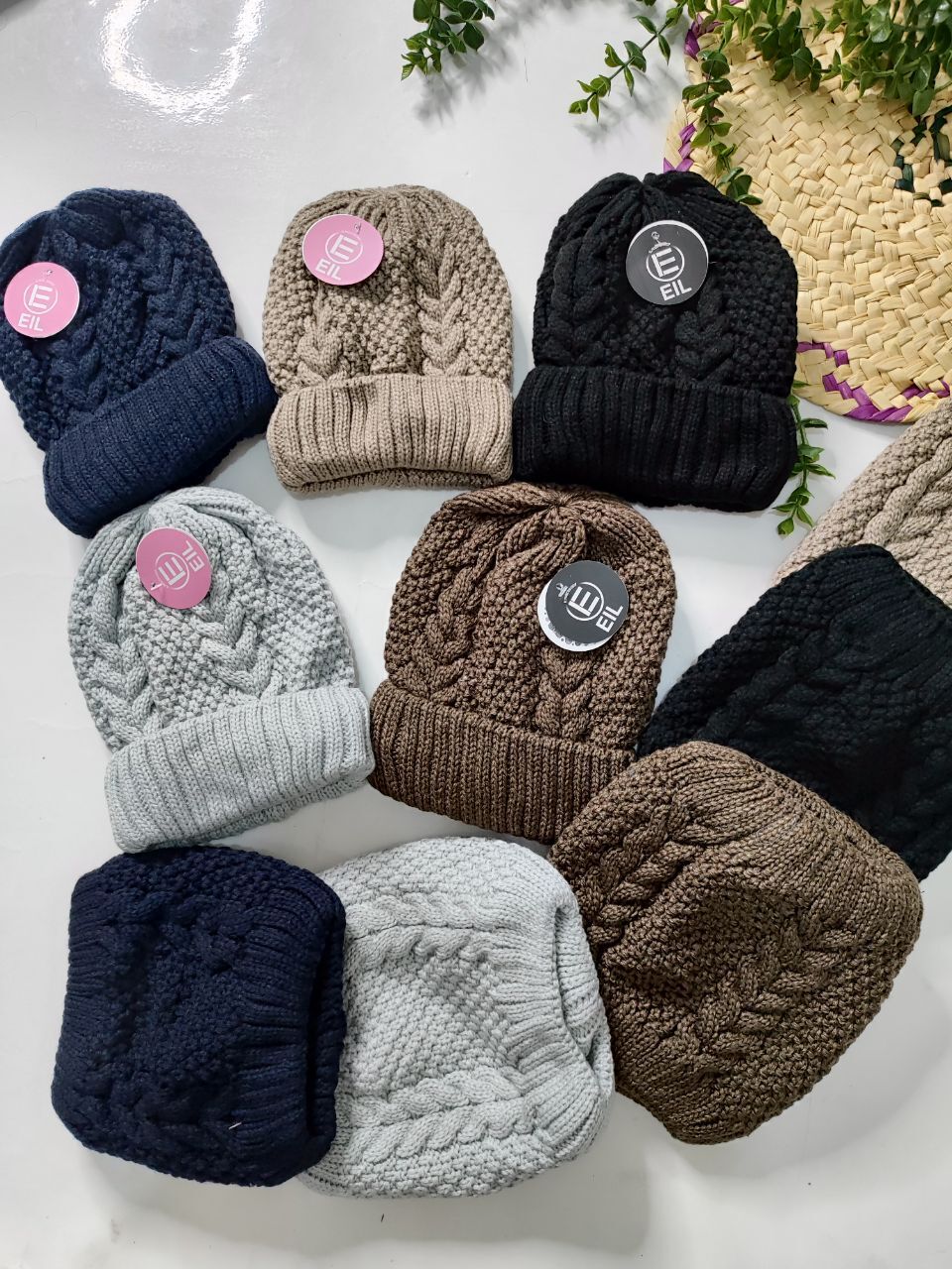 کلاه وگردنی بافت زنجیری