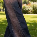 شلوار شافل نگینی