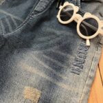 شلوار جین گلدوزی