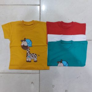 تیشرت زرافه کلاه دار