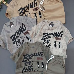 تیشرت شلوارک جیب