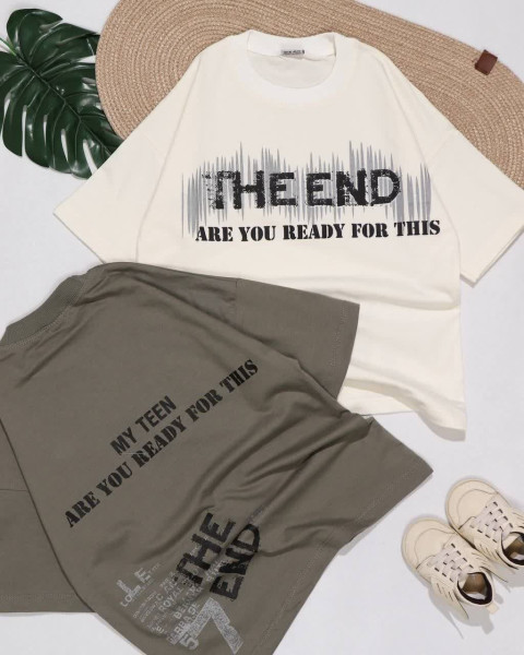 تی شرت THE END