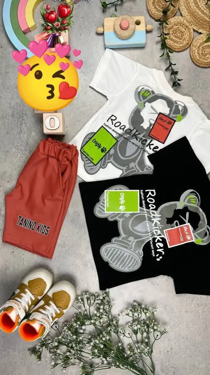 تیشرت شلوارک خرسی